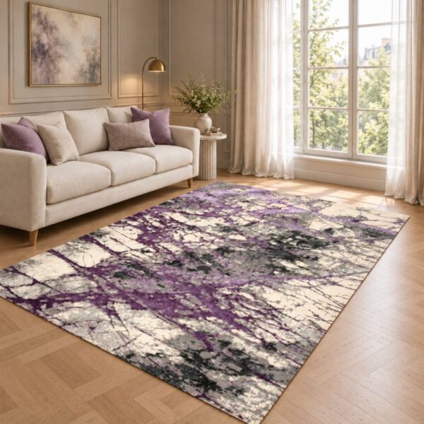 Covor Living, Design Modern, Milano Sandstorm 0596, Crem Lavender