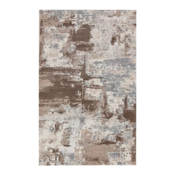 Covor ROSE 51272 Maro/Gri – Design Abstract Modern pentru Living sau Dormitor