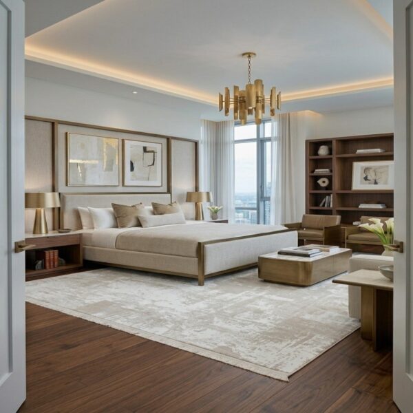 Alternative view of Covor Milano 39940A Cream White – Design Abstract