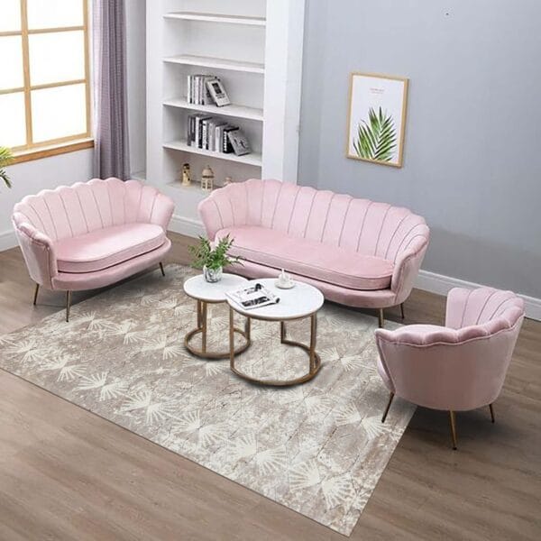 Covor modern si elegant Domino Plus DS05 Bej/ Maro