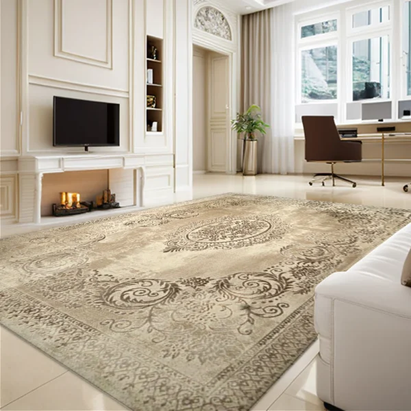 Covor Nova Crem Bej 640 – Eleganță discretă pentru orice interior