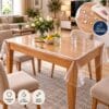 Fata de masa transparenta Crystal latime 140 cm, grosime 0.20 mm, protectie masa, rezistenta la apa, antizgarieturi, finisaj lucios, usor de curatat
