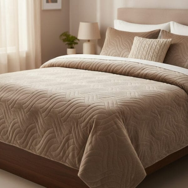 Alternative view of Cuvertura de Pat Velvet 220/240+2 FP bax