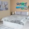 Cuvertura  Dublu Trafic Imprimata, Microfibra soft, 200x220, Homestill - imagine 5