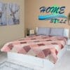 Cuvertura  Dublu Trafic Imprimata, Microfibra soft, 200x220, Homestill - imagine 12