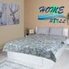 Cuvertura  Dublu Trafic Imprimata, Microfibra soft, 200x220, Homestill - imagine 14