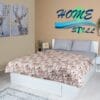 Cuvertura  Dublu Trafic Imprimata, Microfibra soft, 200x220, Homestill - imagine 20