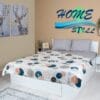 Cuvertura  Dublu Trafic Imprimata, Microfibra soft, 200x220, Homestill - imagine 23