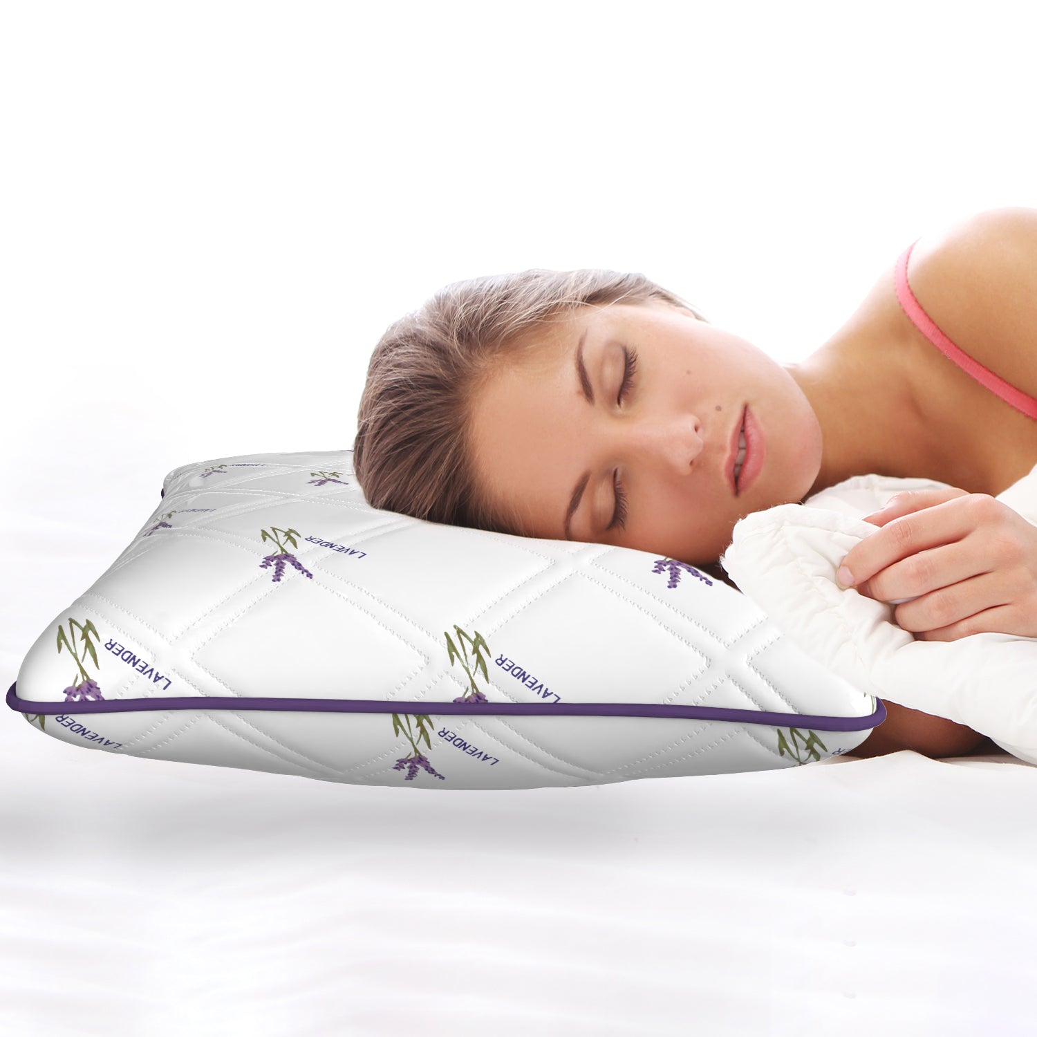 Perna Matlasata Lavender, Soft Touch, 50x70, Homestill - imagine 3