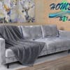 Patura Popcorn, Microfibra tip Jacquard,200x220,Homestill - imagine 14