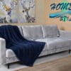Patura Popcorn, Microfibra tip Jacquard,200x220,Homestill - imagine 10