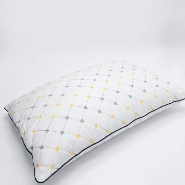 Perna Brodata, Microfibră Soft Touch, Auriu, 50x70, HomeStill