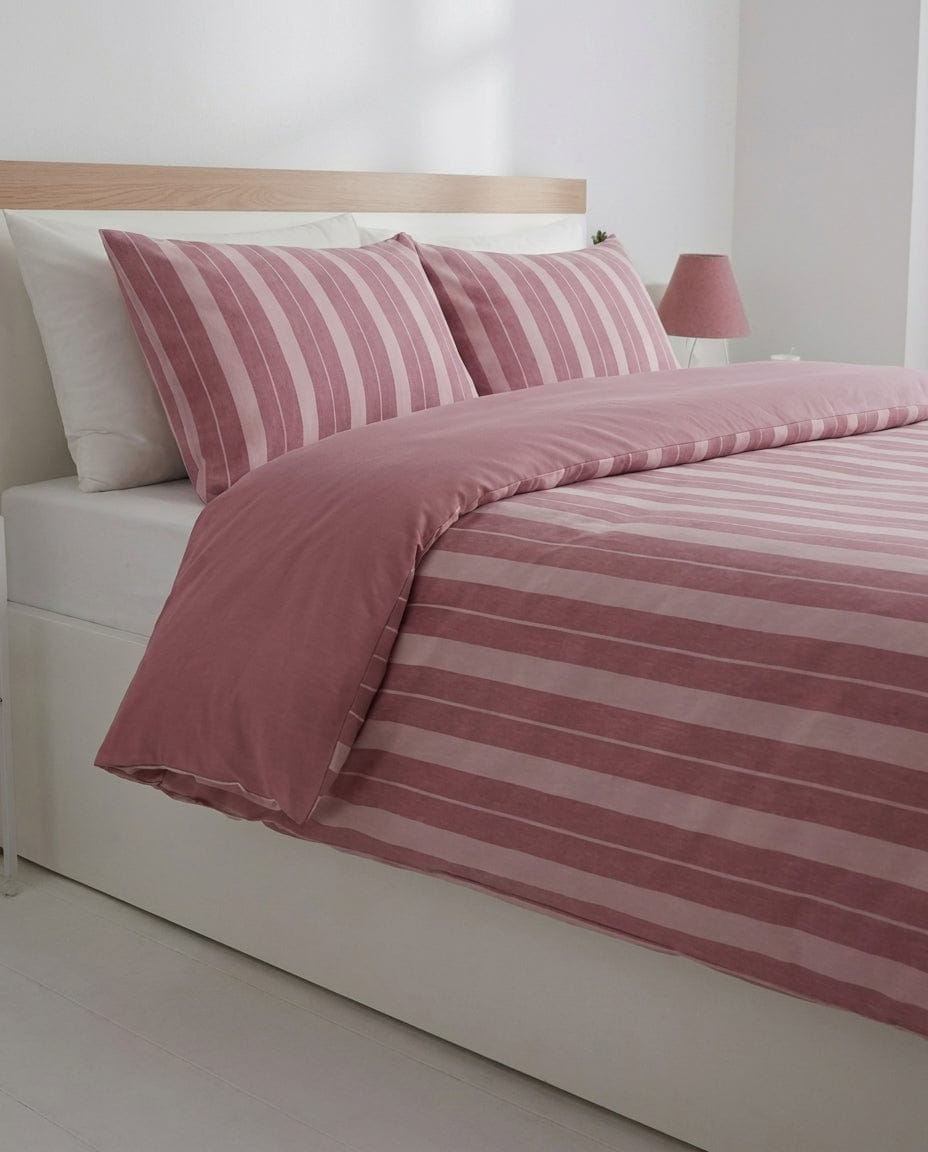 Lenjerie de Pat 2 Pers. Natural Soft 4 Pcs - imagine 4