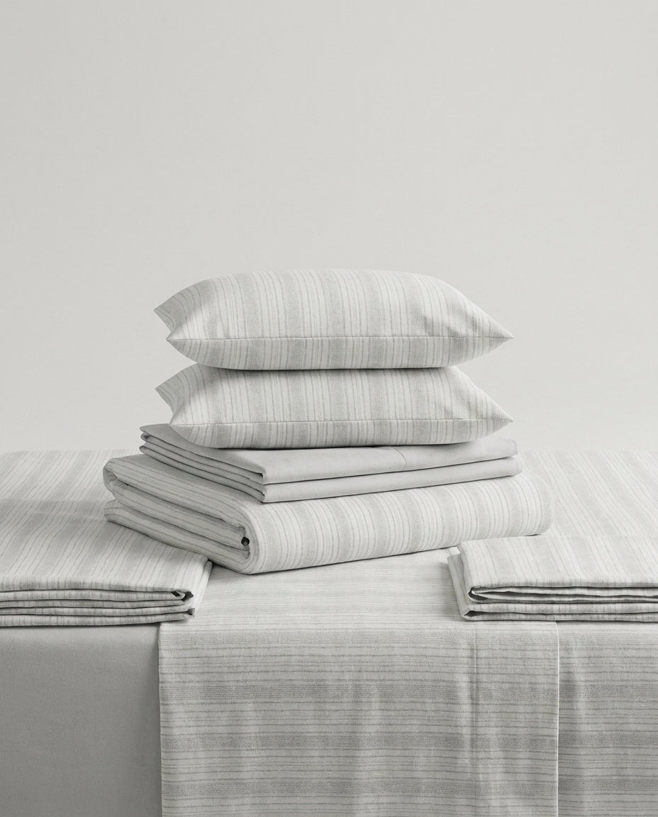 Lenjerie de Pat 2 Pers. Natural Soft 4 Pcs - imagine 53