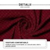 Husă Elastică pentru Scaun – Poliester cu Spandex, Model Geometric - imagine 7