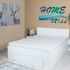 Home Still - Protecție Impermeabilă pentru Saltea din Frotir, cu Elastic la Colțuri, Albă - imagine 2