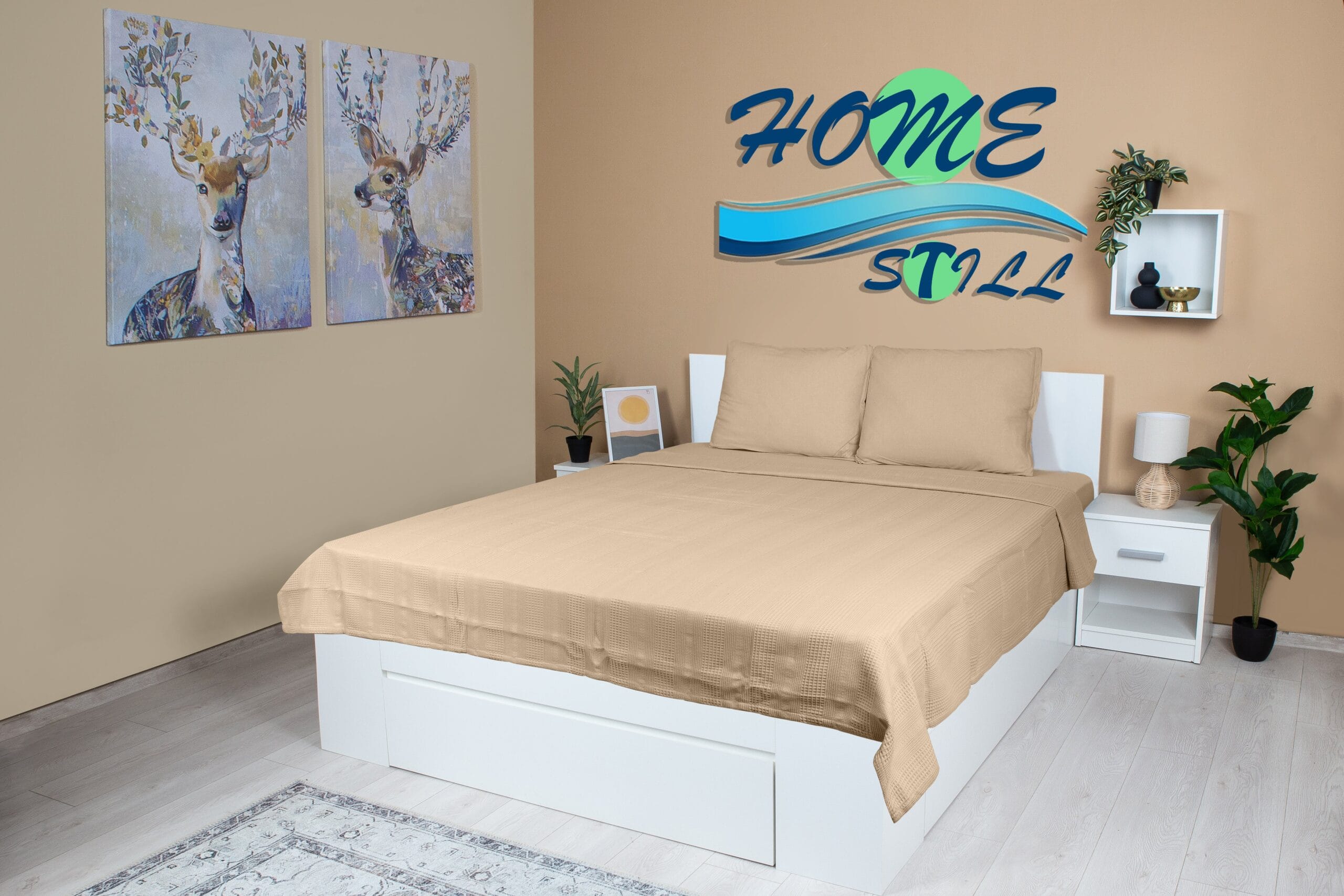 Homestill, Lenjerie de Vara Pike 2 Persoane, 100% Bumbac,160x200 - imagine 48