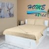 Homestill, Lenjerie de Vara Pike 2 Persoane, 100% Bumbac,160x200 - imagine 16