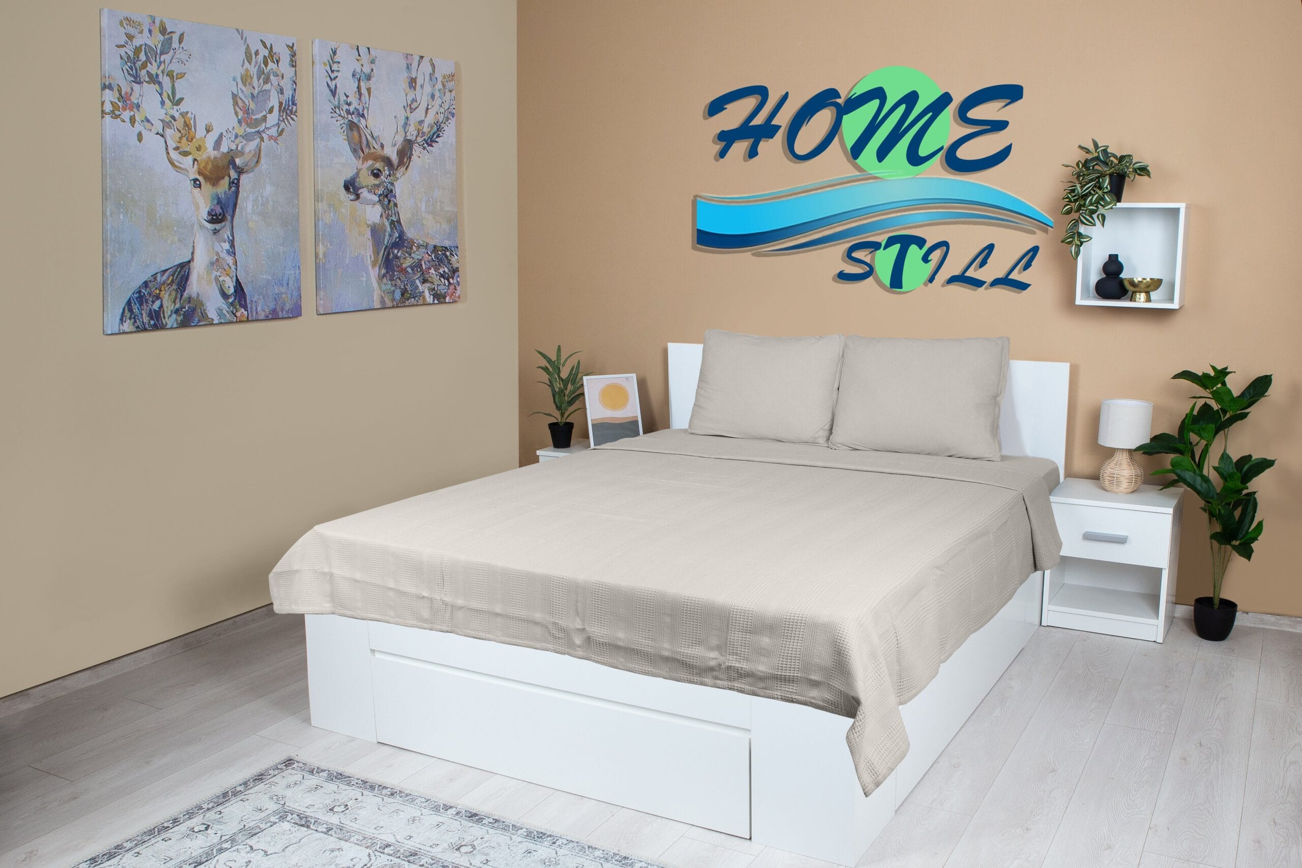 Homestill, Lenjerie de Vara Pike 2 Persoane, 100% Bumbac,160x200 - imagine 54