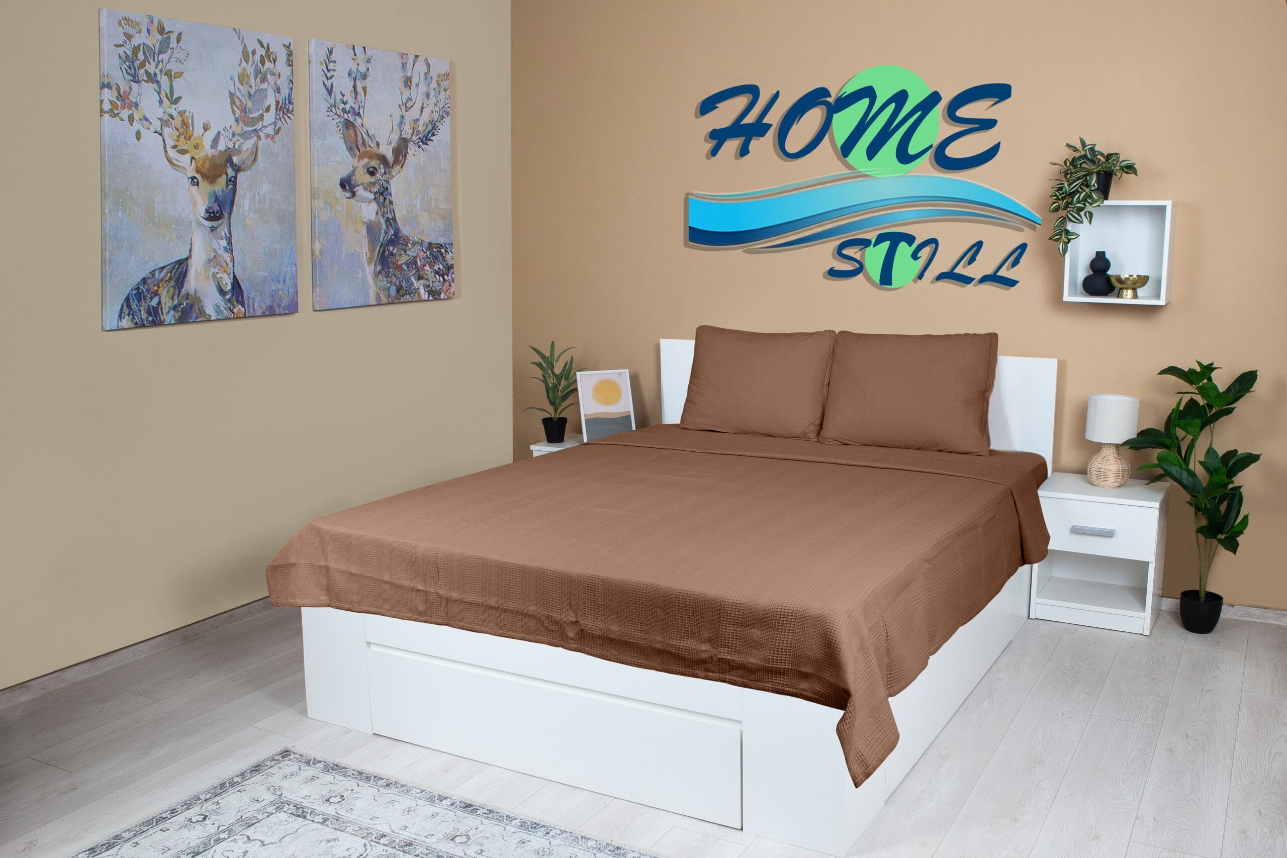 Homestill, Lenjerie de Vara Pike 2 Persoane, 100% Bumbac,160x200 - imagine 7