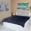 Patura Popcorn, Microfibra tip Jacquard,200x220,Homestill - imagine 11