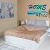 Patura Popcorn, Microfibra tip Jacquard,200x220,Homestill - imagine 4