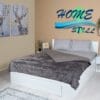 Patura Popcorn, Microfibra tip Jacquard,200x220,Homestill - imagine 16