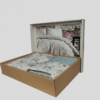 Homestill, Lenjerie de Pat 2 Pers Gold Ranforce 4 Pcs, Bumbac - imagine 12