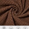 Husă Elastică pentru Scaun – Poliester cu Spandex, Model Geometric - imagine 11